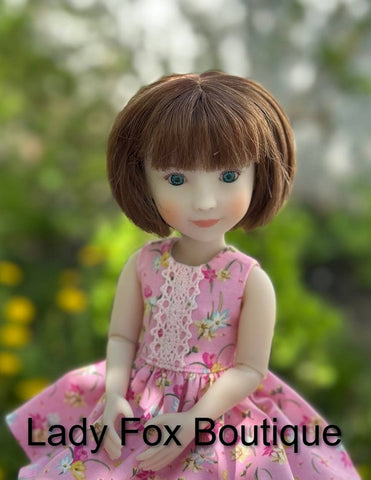 Lady Fox Boutique Siblies Tiny Charmer Dress Doll Clothes Pattern For 12 Inch Siblies Dolls Pixie Faire