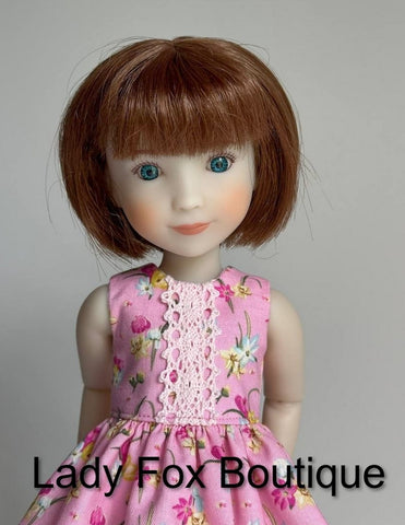 Lady Fox Boutique Siblies Tiny Charmer Dress Doll Clothes Pattern For 12 Inch Siblies Dolls Pixie Faire