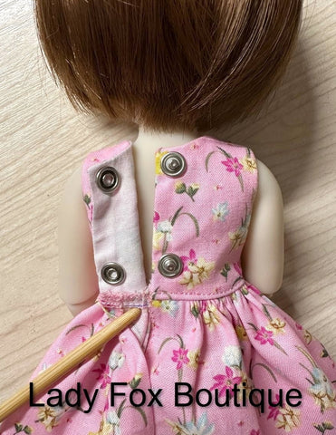 Lady Fox Boutique Siblies Tiny Charmer Dress Doll Clothes Pattern For 12 Inch Siblies Dolls Pixie Faire