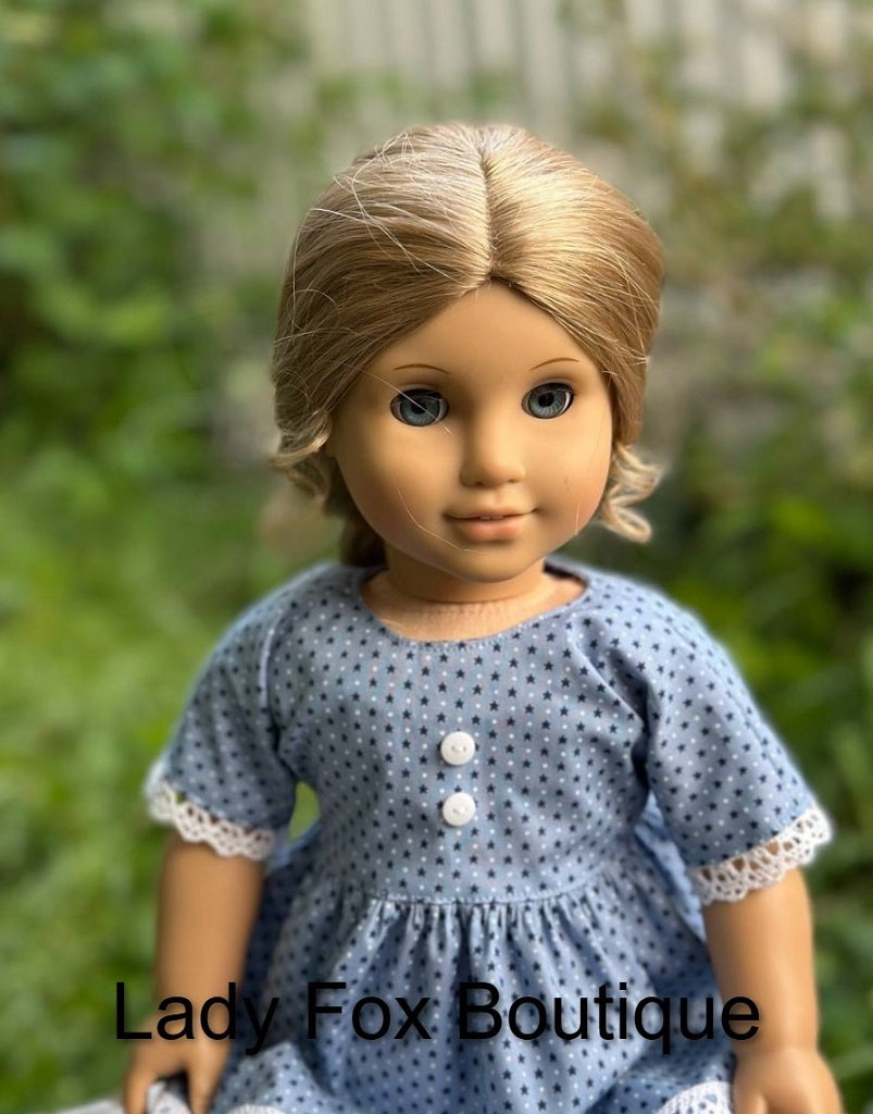 Lady Fox Boutique 18 Inch Modern Chamomile Dress 18 inch Doll Clothes Pattern Pixie Faire