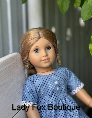 Lady Fox Boutique 18 Inch Modern Chamomile Dress 18 inch Doll Clothes Pattern Pixie Faire