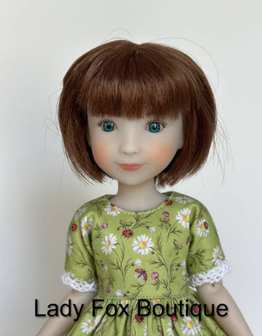 Lady Fox Boutique Siblies Chamomile Dress Doll Clothes Pattern For 12 Inch Siblies Dolls Pixie Faire