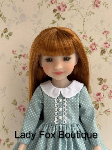 Lady Fox Boutique Ruby Red Fashion Friends A Day in the Garden Dress 14.5-15 Inch Doll Clothes Pattern Pixie Faire