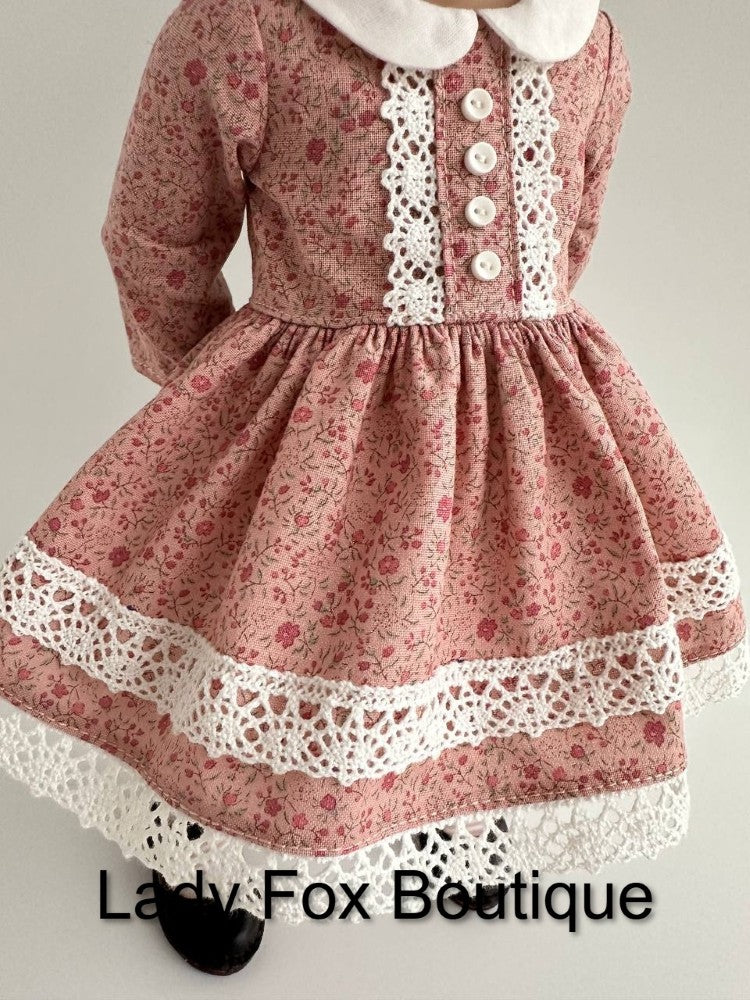 Lady Fox Boutique Gotz Little Kids A Day in the Garden Dress 14 Inch Doll Clothes Pattern for Gotz Little Kidz Pixie Faire