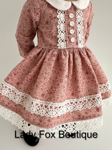 Lady Fox Boutique Gotz Little Kids A Day in the Garden Dress 14 Inch Doll Clothes Pattern for Gotz Little Kidz Pixie Faire