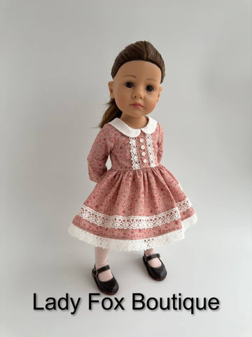 Lady Fox Boutique Gotz Little Kids A Day in the Garden Dress 14 Inch Doll Clothes Pattern for Gotz Little Kidz Pixie Faire