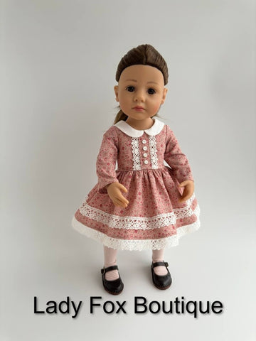 Lady Fox Boutique Gotz Little Kids A Day in the Garden Dress 14 Inch Doll Clothes Pattern for Gotz Little Kidz Pixie Faire