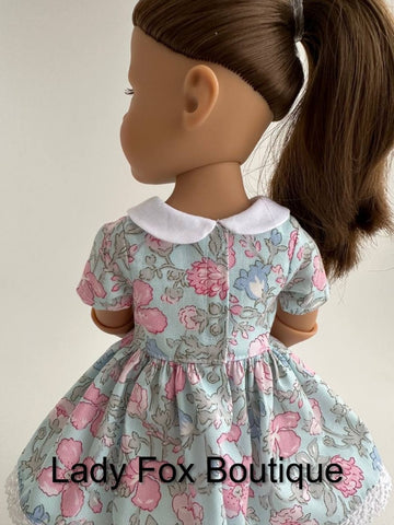 Lady Fox Boutique Gotz Little Kids A Day in the Garden Dress 14 Inch Doll Clothes Pattern for Gotz Little Kidz Pixie Faire