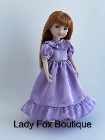 Lady Fox Boutique Ruby Red Fashion Friends Agatha Dress Doll Clothes Pattern For 14.5-15 Inch Dolls Pixie Faire