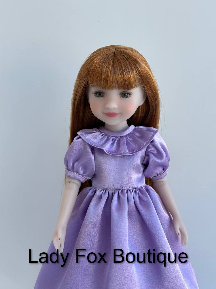 Lady Fox Boutique Ruby Red Fashion Friends Agatha Dress Doll Clothes Pattern For 14.5-15 Inch Dolls Pixie Faire