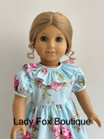 Lady Fox Boutique 18 Inch Modern Agatha Dress 18" Doll Clothes Pattern Pixie Faire