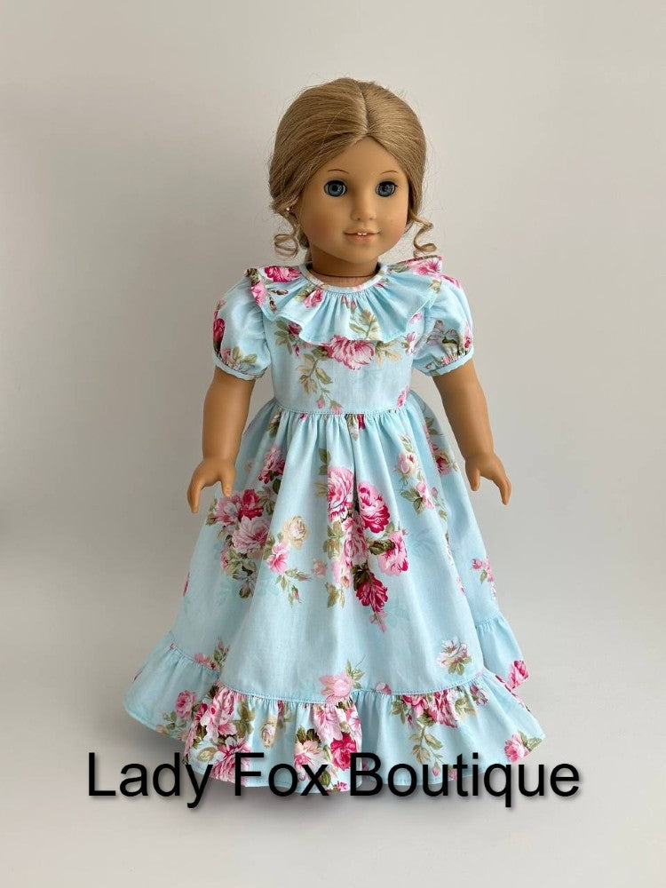 Lady Fox Boutique 18 Inch Modern Agatha Dress 18" Doll Clothes Pattern Pixie Faire