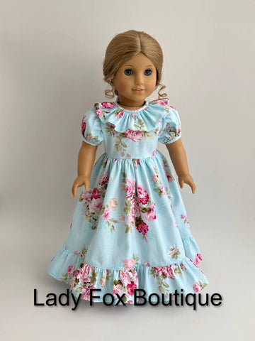 Lady Fox Boutique 18 Inch Modern Agatha Dress 18" Doll Clothes Pattern Pixie Faire