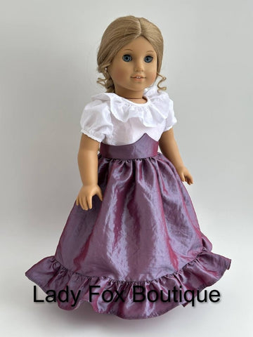 Lady Fox Boutique 18 Inch Modern Agatha Dress 18" Doll Clothes Pattern Pixie Faire