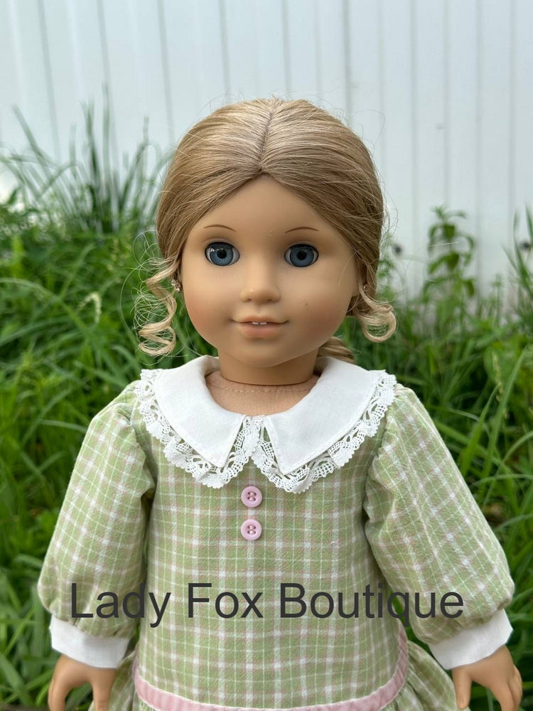 Lady Fox Boutique Ruby Red Fashion Friends Garden Whisper Dress 18 Inch Doll Clothes Pattern Pixie Faire