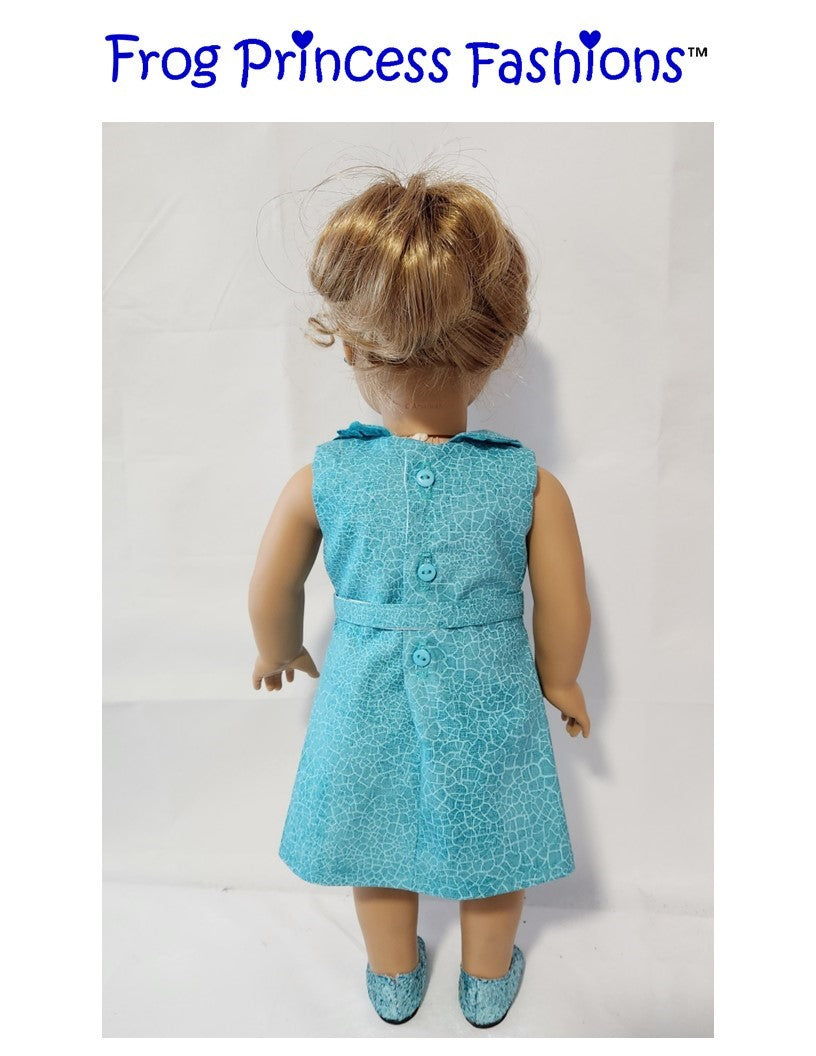 Frog Princess Fashions 18 Inch Modern First Dance 18" Doll Clothes Pattern Pixie Faire