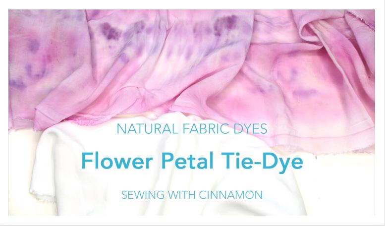 SWC Classes Natural Fabric Dyes Master Class Video Course Pixie Faire