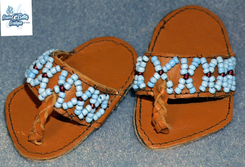 Brambelles boutique Australian Girl Cleopatra's Sandals Doll Shoe Pattern for Australian Girl Dolls Pixie Faire