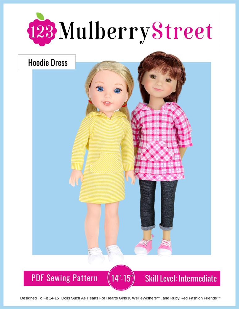 123 Mulberry Street Hoodie Dress 14-15