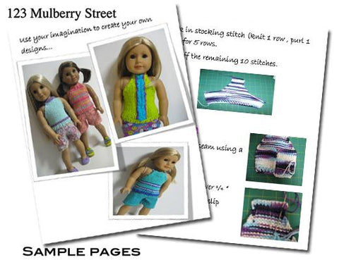 123 Mulberry Street Knitting Sunshine Halter Knitting Pattern Pixie Faire