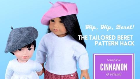 SWC Classes Hip, Hip, Beret! Miniature Millinery Master Class Video Course Pixie Faire