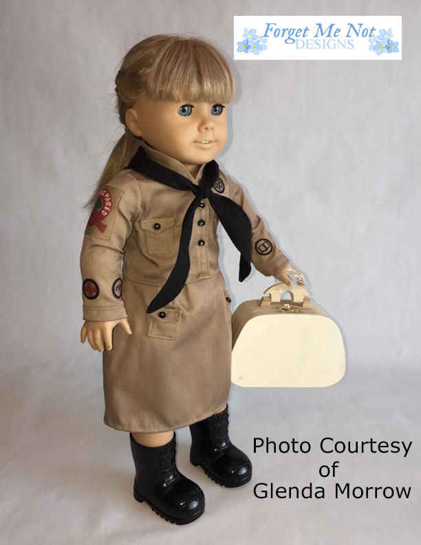 Forget Me Not Designs 1914 Scout Uniform 18 inch Doll Clothes Pattern American Girl Dolls