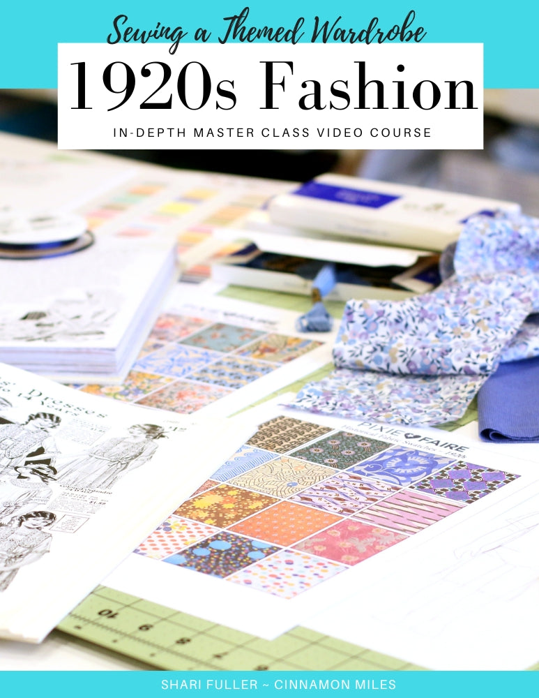 SWC Classes 1920s Fashion Master Class Video Course Pixie Faire