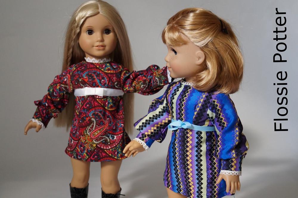 Flossie Potter 18 Inch Historical 1970s First Formal 18" Doll Clothes Pixie Faire