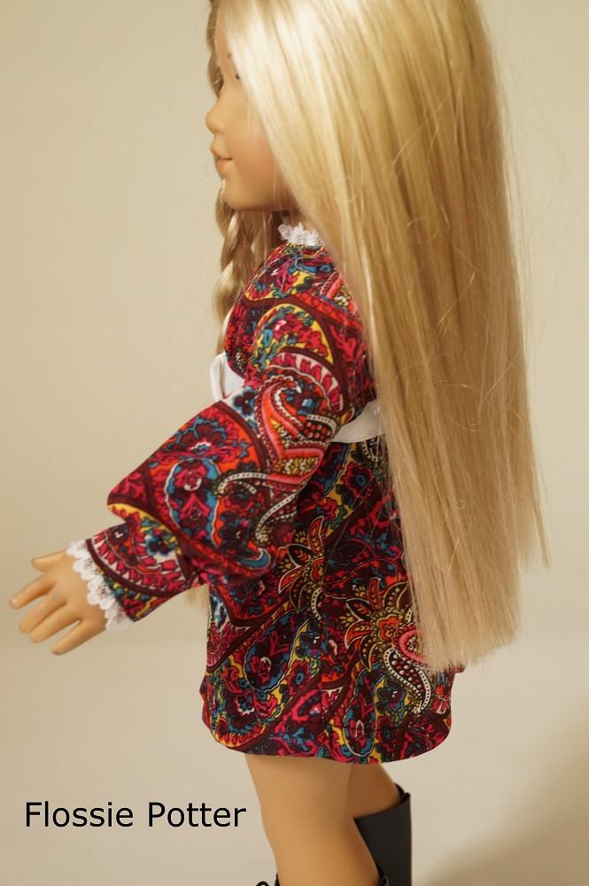 Flossie Potter 18 Inch Historical 1970s First Formal 18" Doll Clothes Pixie Faire