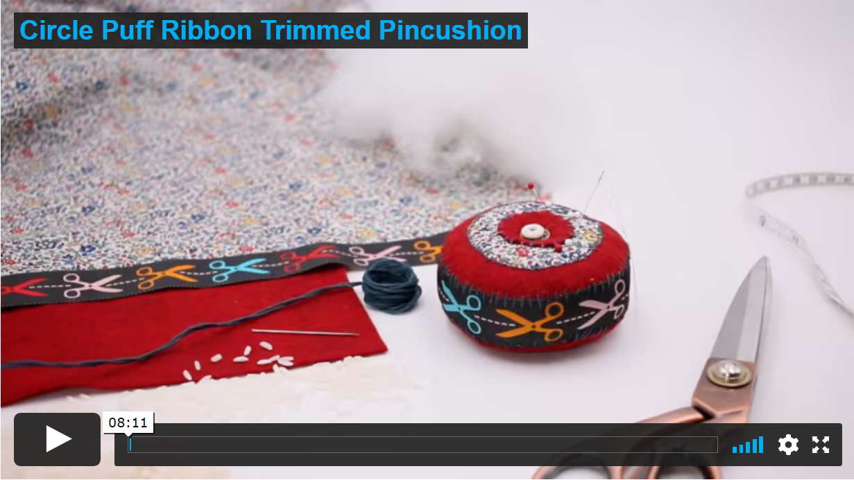 SWC Classes Sewing Pretty Little Pincushions Master Class Video Course Pixie Faire