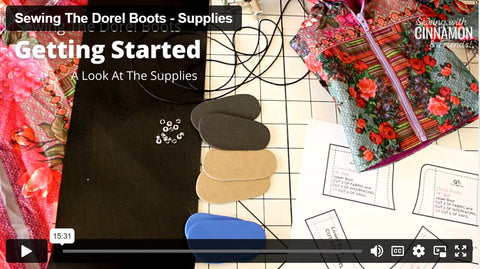 SWC Classes Sewing The Dorel Boots Master Class Video Course Pixie Faire