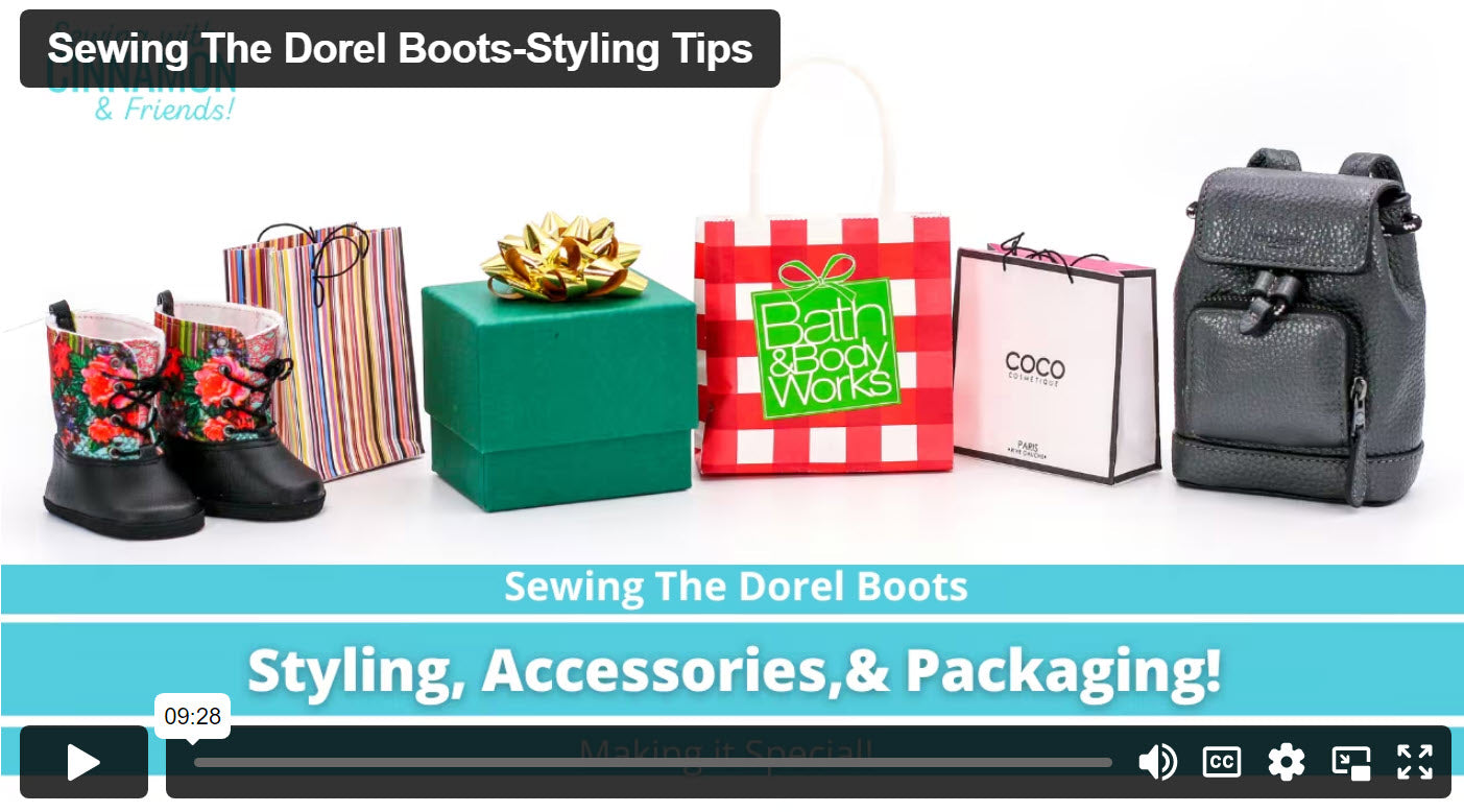 SWC Classes Sewing The Dorel Boots Master Class Video Course Pixie Faire