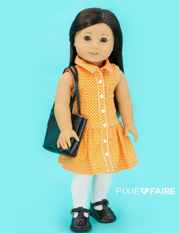 Melody Valerie Couture 18 Inch Modern Yacht Club Dress 18" Doll Clothes Pixie Faire