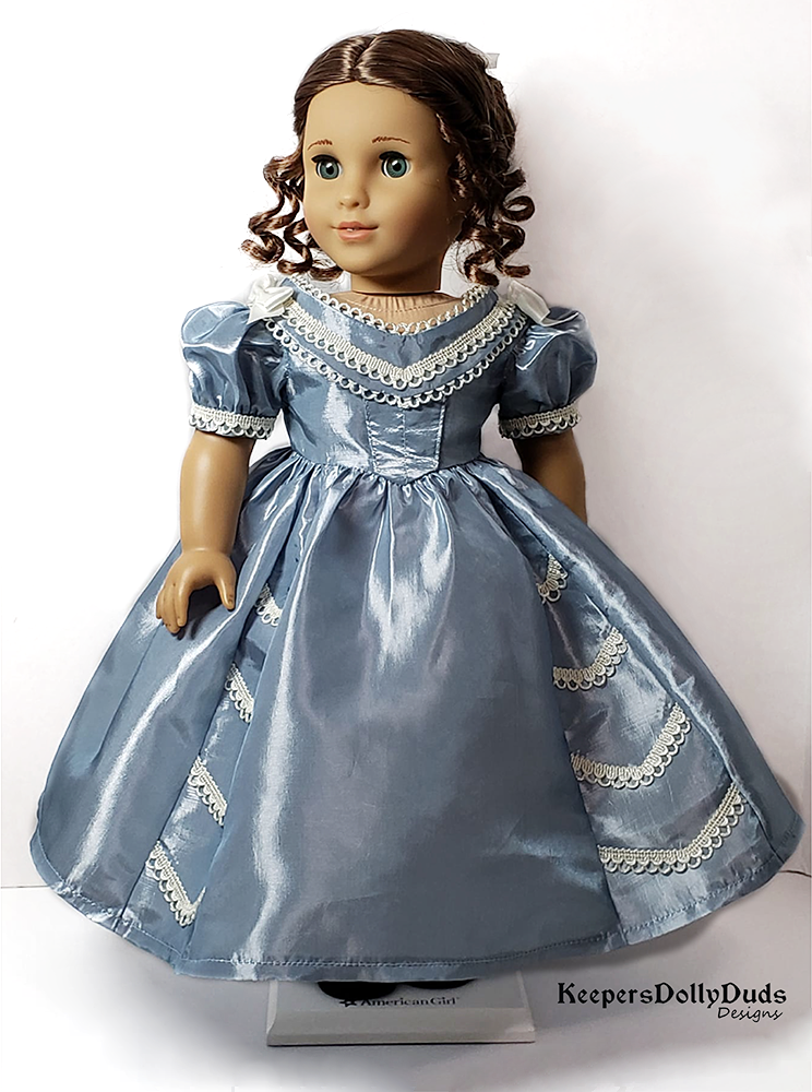 Keepers Dolly Duds Designs 18 Inch Historical Meg's Ball Gown 18" Doll Clothes Pattern Pixie Faire