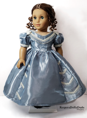 Keepers Dolly Duds Designs 18 Inch Historical Meg's Ball Gown 18" Doll Clothes Pattern Pixie Faire