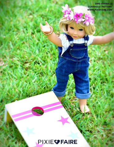 Lilie Stone 18 Inch Modern American Cornhole Classic 18" Doll Accessories Pixie Faire