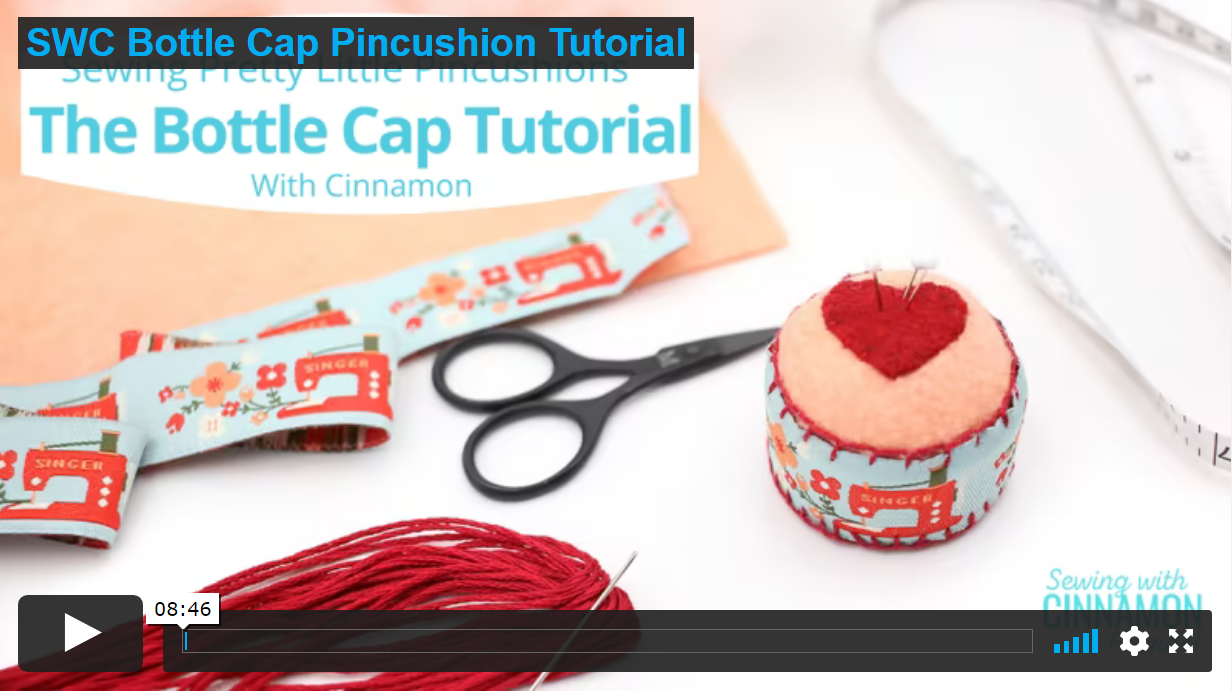 SWC Classes Sewing Pretty Little Pincushions Master Class Video Course Pixie Faire