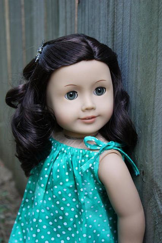 FREE 18 inch doll clothes pattern Drawstring Dress | Heritage Doll Fashions | Pixie Faire PDF Download FREE 18 inch doll clothes pattern Drawstring Dress | Heritage Doll Fashions | Pixie Faire PDF Download