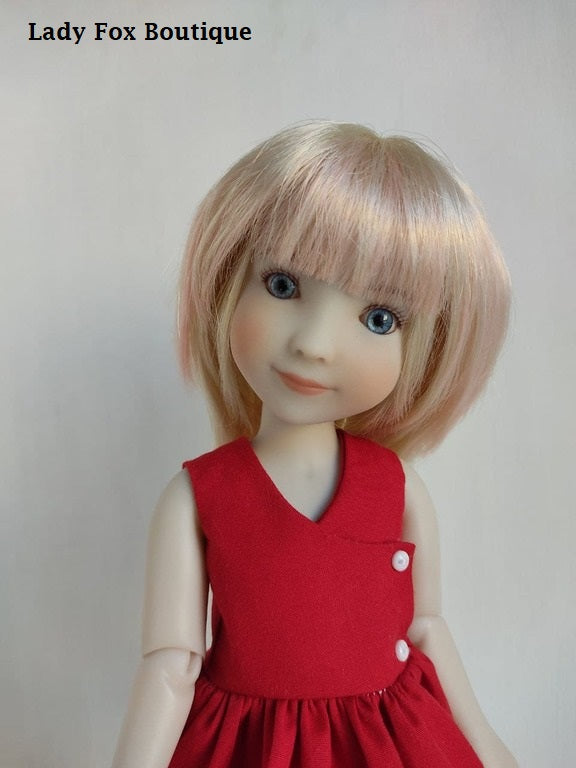 Lady Fox Boutique Siblies Summer Walk Dress Pattern For 12" Siblies Dolls Pixie Faire