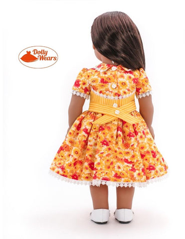 Dolly Wears 18 Inch Historical 50s N Saturdays Best 18" Doll Clothes Pattern Pixie Faire