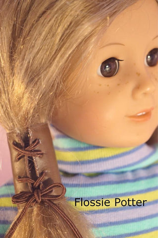 Flossie Potter 18 Inch Historical '60s & '70s Accessories 18" Doll Accessory Pattern Pixie Faire