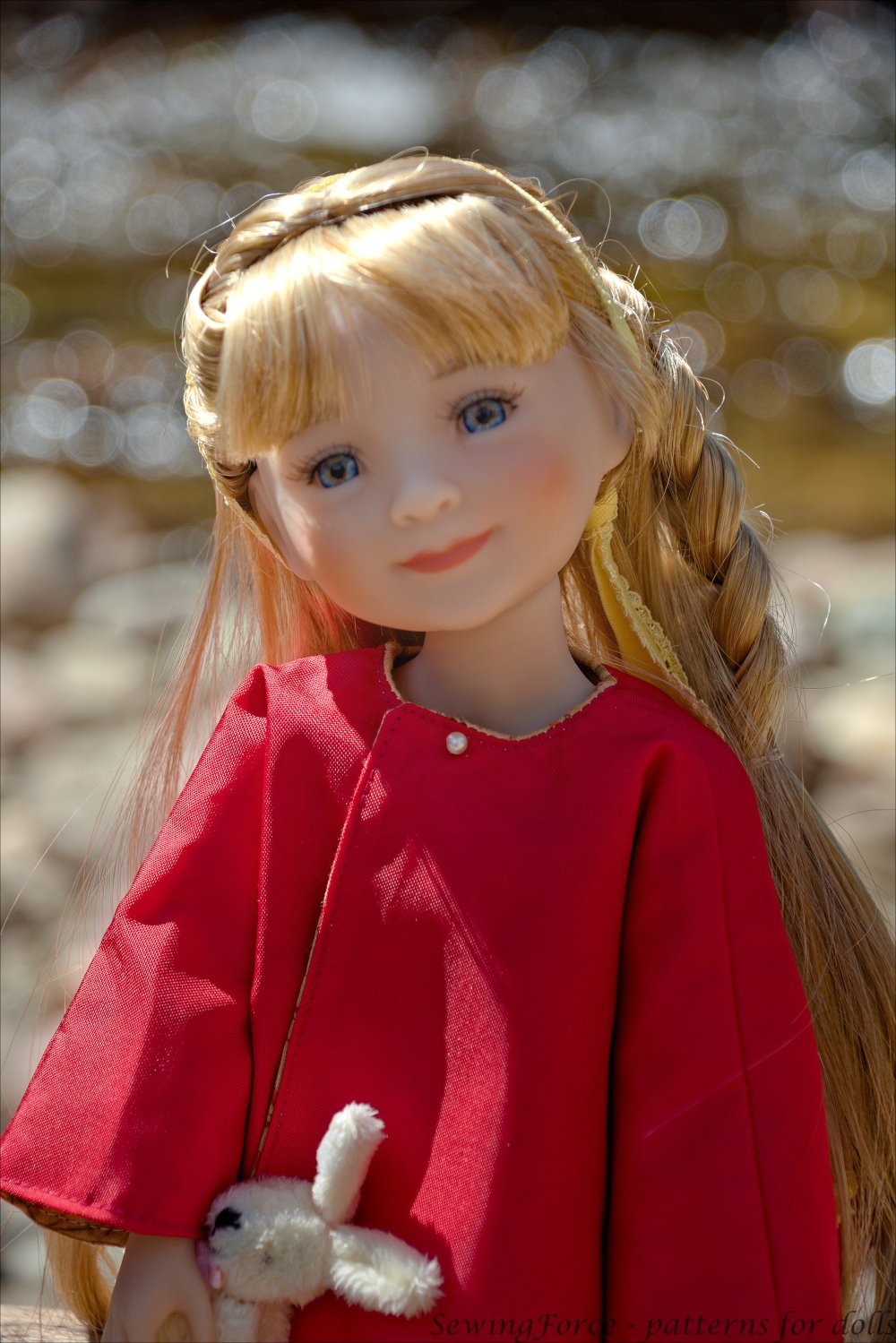 Sewing Force Ruby Red Fashion Friends Classic Rain or Winter Jacket Doll Clothes Pattern for Ruby Red Fashion Friends™ Pixie Faire