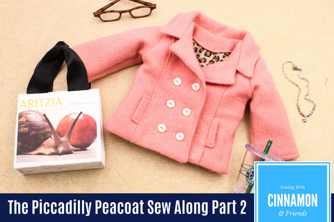 SWC Classes Sewing With Wool Fabrics & Piccadilly Peacoat Sew Along Master Class Video Course Pixie Faire