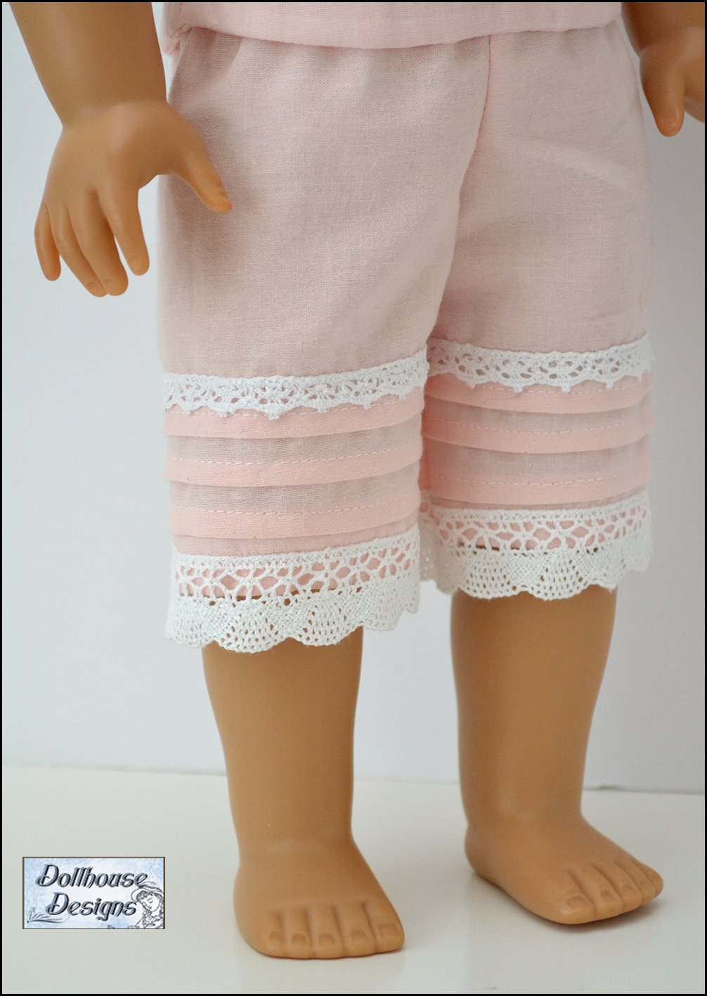 Victorian Underthings 18 Inch Doll Clothes Pattern Fits Dolls Such as  American Girl® Dollhouse Designs PDF Pixie Faire 