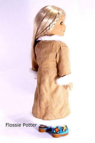 Flossie Potter 18 Inch Historical '70s Triple Play Coats 18" Doll Clothes Pattern Pixie Faire