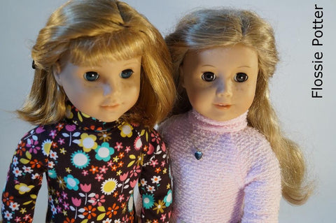 Flossie Potter 18 Inch Historical 1970s Body Suit 18" Doll Clothes Pixie Faire