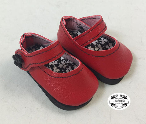 Crabapples A Girl For All Time Classic Shoe Pattern for AGAT Dolls Pixie Faire