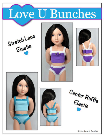 Love U Bunches A Girl For All Time Dainty Things Pattern for AGAT Dolls Pixie Faire