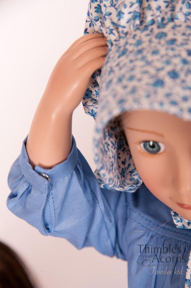Thimbles and Acorns A Girl For All Time Prairie Rose Pattern for AGAT Dolls Pixie Faire