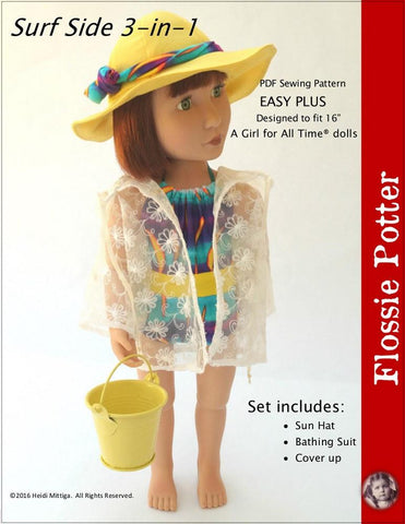 Flossie Potter A Girl For All Time Surf Side 3-in-1 for AGAT Dolls Pixie Faire